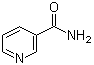 structure of CAS# 98-92-0, Nicotinamide;3-Pyridinecarboxamide; Niacinamide
