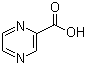 2-Pyrazinecarboxylic acid molecular structure (CAS 98-97-5)