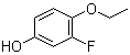 结构式 CAS# 98121-48-3, 4-乙氧基-3-氟苯酚