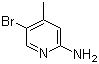 structure of CAS# 98198-48-2, 2-Amino-5-bromo-4-methylpyridine;2-Amino-5-bromo-4-picoline; 5-Bromo-4-methyl-2-pyridinylamine