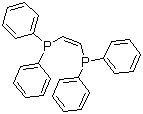 结构式 CAS# 983-80-2, 顺式-1,2-双(二苯基膦)乙烯