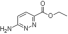 结构式 CAS# 98548-01-7, 6-氨基哒嗪-3-羧酸乙酯