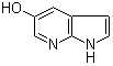 结构式 CAS# 98549-88-3, 5-羟基-7-氮杂吲哚