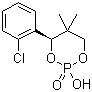 结构式 CAS# 98674-87-4, (R)-(+)-氯代环磷酸; (R)-(+)-4-(2-氯苯基)-5,5-二甲基-2-羟基-1,3,2-二氧磷杂环己烷-2-氧化物