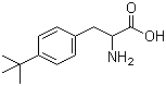 结构式 CAS# 98708-80-6, DL-4-叔丁基苯丙氨酸