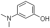 structure of CAS# 99-07-0, 3-Dimethylaminophenol;N,N-Dimethyl-3-aminophenol