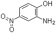 structure of CAS# 99-57-0, 2-Amino-4-nitrophenol;2-Hydroxy-5-nitroaniline; 3-Amino-4-hydroxynitrobenzene