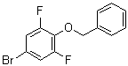 结构式 CAS# 99045-18-8, 4-苄氧基-3,5-二氟溴苯