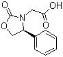 结构式 CAS# 99333-54-7, (S)-(+)-2-氧代-4-苯基-3-恶唑烷乙酸