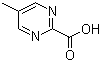 结构式 CAS# 99420-75-4, 5-甲基嘧啶-2-羧酸
