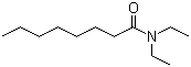 structure of CAS# 996-97-4, N,N-Diethyloctanamide;Caprylic acid diethylamide