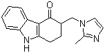 structure of CAS# 99614-14-9, 1,2,3,9-Tetrahydro-3-[(2-methyl-1H-imidazole-1-yl)methyl]-4H-carbazol-4-one