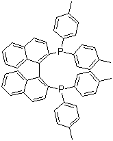 structure of CAS# 99646-28-3, (S)-(-)-2,2'-Bis(di-p-tolylphosphino)-1,1'-binaphthyl;[1-[2-bis(4-methylphenyl)phosphanylnaphthalen-1-yl]naphthalen-2-yl]-bis(4-methylphenyl)phosphane