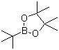 结构式 CAS# 99810-76-1, 叔丁基硼酸频哪醇酯