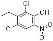 结构式 CAS# 99817-36-4, 2,4-二氯-3-乙基-6-硝基苯酚