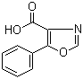 结构式 CAS# 99924-18-2, 5-苯基-1,3-恶唑-4-羧酸