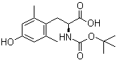 structure of CAS# 99953-00-1, N-tert-Butoxycarbonyl-2,6-dimethyl-L-tyrosine