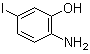 结构式 CAS# 99968-80-6, 2-氨基-5-碘苯酚